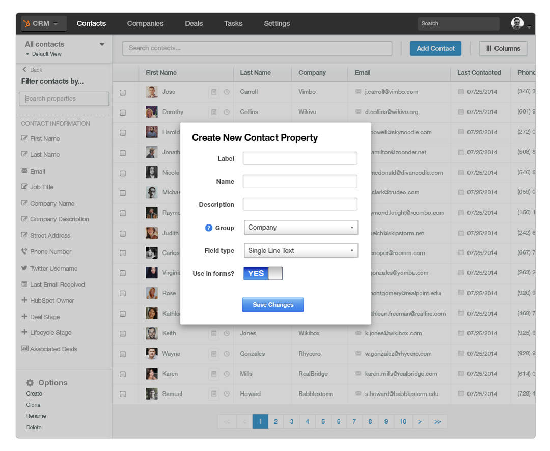 HubSpot CRM