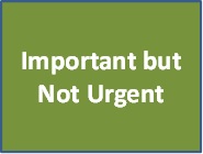 Lead Generation Techniques - Important but not Urgent