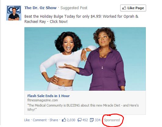 Dr. Oz sponsored post resized 600