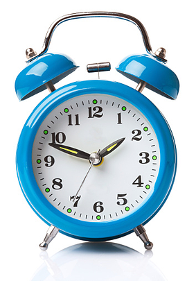 Time clock for blogging
