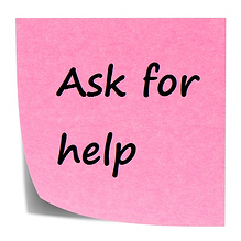 ask for help