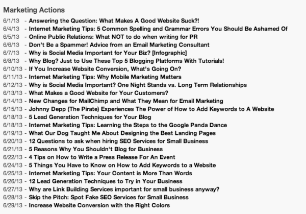 why blog? Blog list