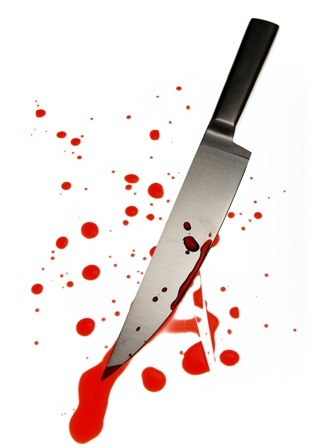 bloody knife