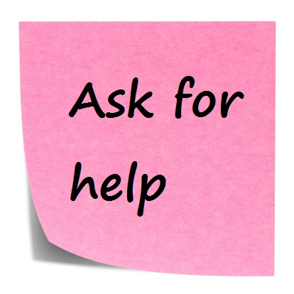 ask for help