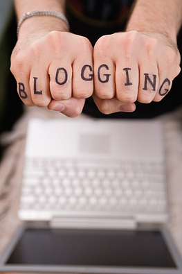 blogging knuckles
