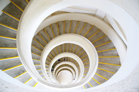 Continuous Spiral Staircase