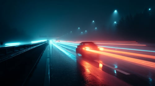 driving fast