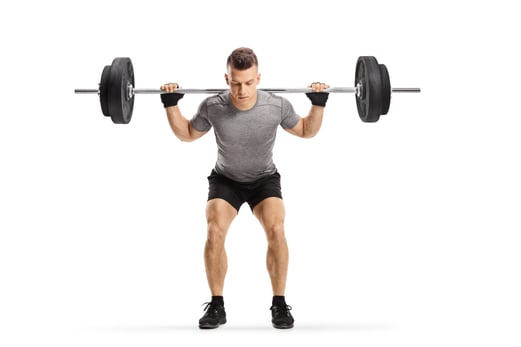 lifting weights