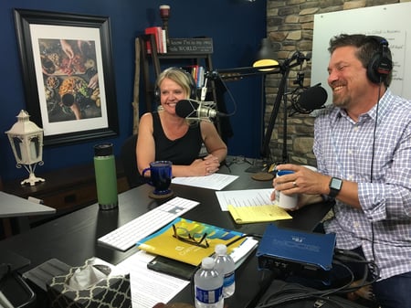 michael and kathryn podcasting